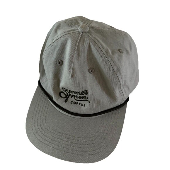Unisex Summer Moon Coffee Trucker Snapback Rope Hat Baseball Cap - Picture 1 of 5